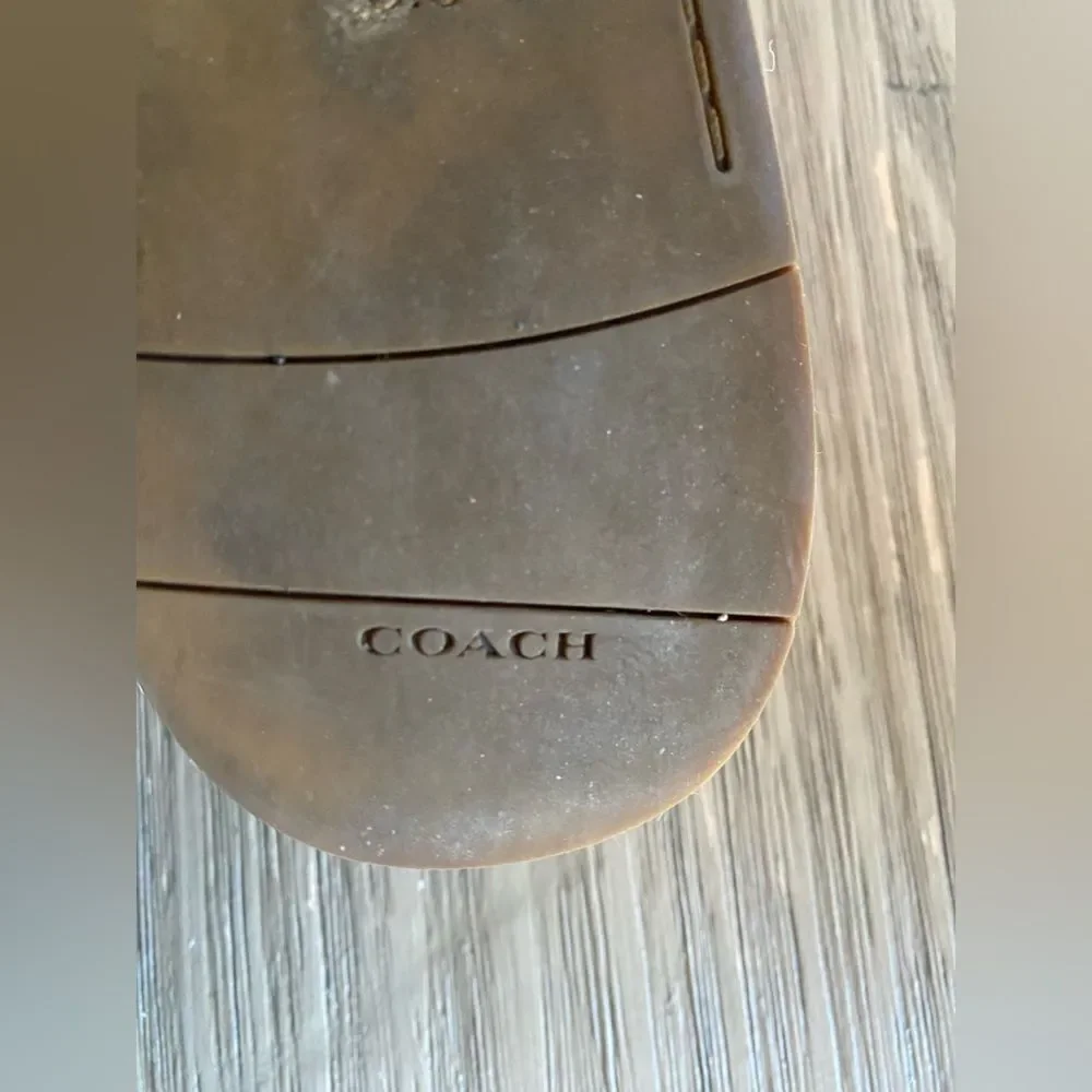 Coach used shoes